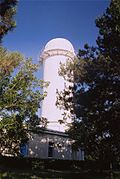 克里米亚天文台内的 BST-1 太阳望远镜。