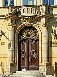 Detail of the portal