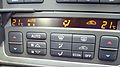 Automatic climate control panel and display (Saab 9-5)