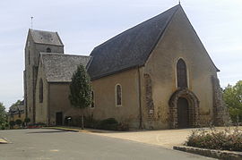 The church in Saint-Denis-du-Maine