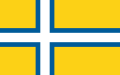 Flag of the Swedish county of Västra Götaland (or West Sweden in general)