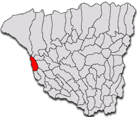 Location in Gorj County