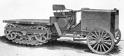 First Linn tractor, 1916