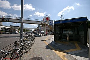 砂田挢站1号出入口