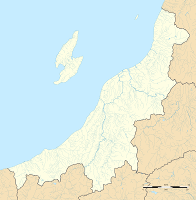 Location map Japan Niigata