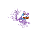 2dlu: Solution structure of the second PDZ domain of human InaD-like protein