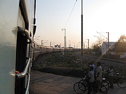 Padmavathi Express near Renigunta