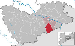 罗森塔尔-比拉塔尔在萨克森施韦茨-东厄尔士山县的位置