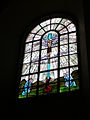 Decorated window of the church