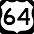 64号美国国道 marker
