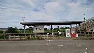 车站入口与站房(2022年8月)