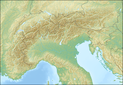 Méribel is located in Alps