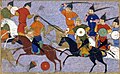 欧洲画家笔下的蒙古骑兵