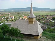 Wooden church in Lunca Mureșului