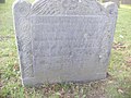 Grave marker for Gov. William Coddington, Jr.