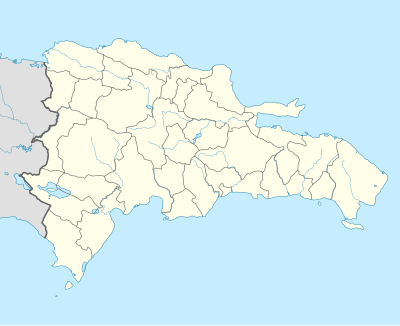 Location map Dominican Republic