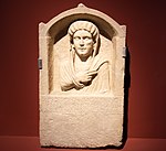Funerary stela, 3rd-4th century, marble[16]
