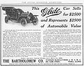 Glide automobile, manufactured in 1909