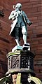 James Watt College: statue at original Memorial College