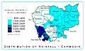 Image 46A map of rainfall regimes in Cambodia, source: DANIDA (from Geography of Cambodia)