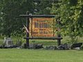 Welcome sign