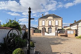 The town hall in Nogent-sur-Eure