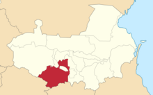 Location in the Terek Oblast