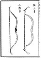 《武备志》开元弓 小稍弓