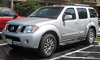 2008 Nissan Pathfinder V8 (facelift, US)