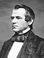 Senator Andrew Johnson from Tennessee