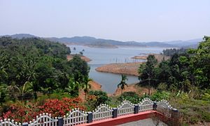 Banasura dam long view
