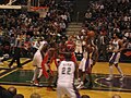 The Bucks playing host to the Charlotte Bobcats