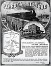 A 1913 advertisement for Ferrocarril del Sud