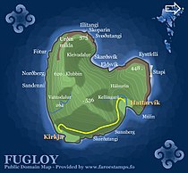 富格爾島地圖