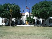 Gilbert High School was built in 1920. It now house’s the Gilbert Public School District Office. The structure is listed as historical by the Gilbert Heritage District.