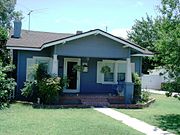 The Louis Myers House was built in 1918 and is located at 5803 W. State Ave. Louis Myers was the president of the Glendale State Bank who played a major role in the establishment and development of the Catlin Court District in Glendale.