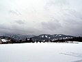 Beskids as seen from Guty