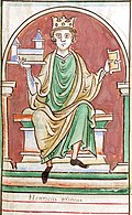 Henry I in a 13th century miniature