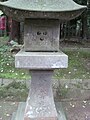 日本鹿岛神宫的三穴灯笼