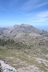 Rocky mountain landscape