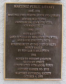 Historic Society Plaque