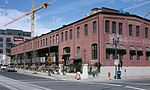 North Bank Depot Buildings, east building in 2000