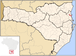 Location of Navegantes