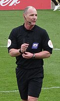 Duncan refereeing in 2014