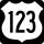 U.S. Highway 123 Business marker