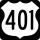 U.S. Highway 401 Business marker