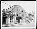 "Witch House" (center) taken in 1906 from North Street.