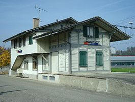 Historic Bannwil train station