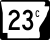 Highway 23C marker