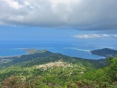 View from the mont, heading southward.